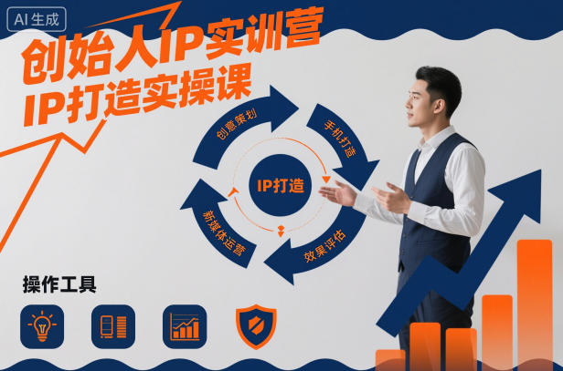 创始人IP实训营，IP打造实操课-共项网