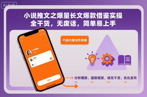 小说推文之爆量长文爆款借鉴实操，全干货，无废话，简单易上手-共项网