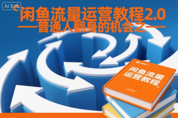 闲鱼流量运营教程2.0——普通人翻身的机会之一-共项网