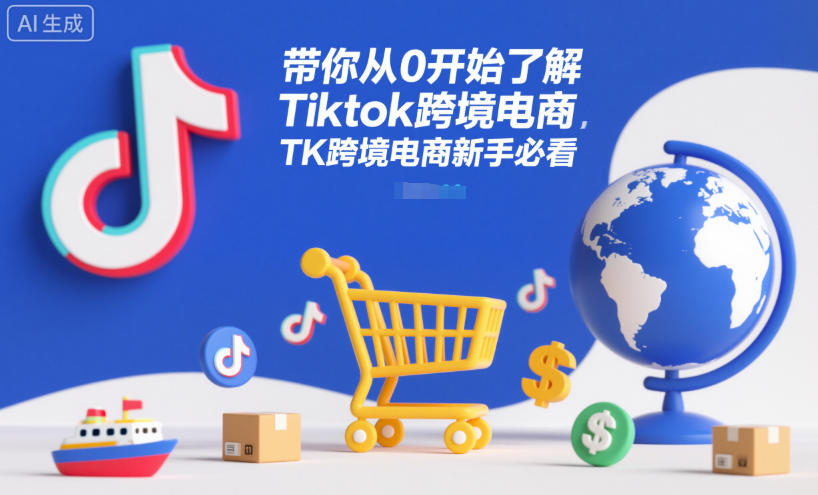 带你从0开始了解Tiktok跨境电商，TK跨境电商新手必看-共项网