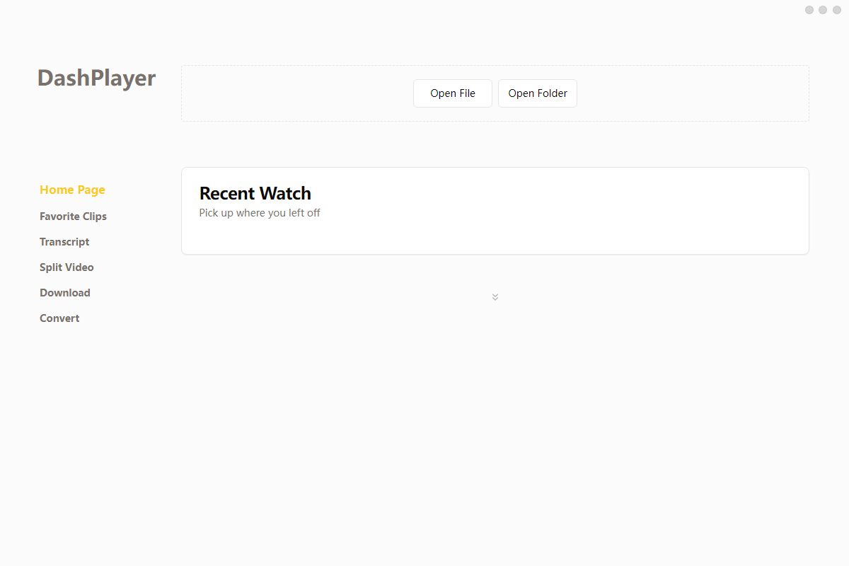 DashPlayer视频播放器v5.1.6-共项网