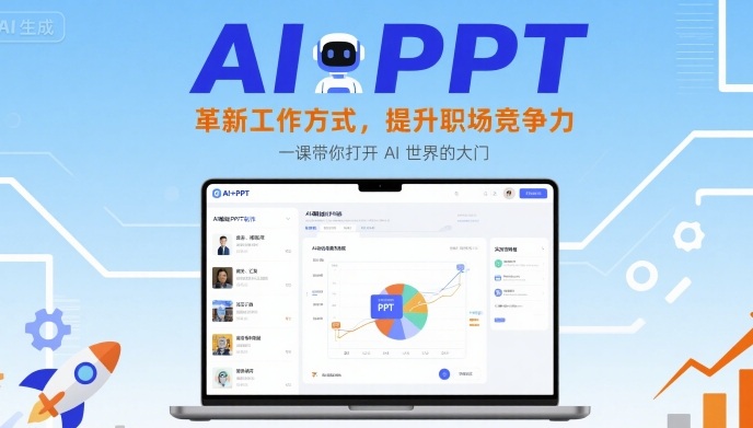 AI+PPT：革新工作方式，提升职场竞争力，一课带你打开 AI 世界的大门-共项网