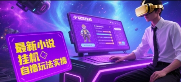 最新小说自撸玩法实操单窗口40+，可矩阵放大操作，新平台无限薅羊毛-共项网