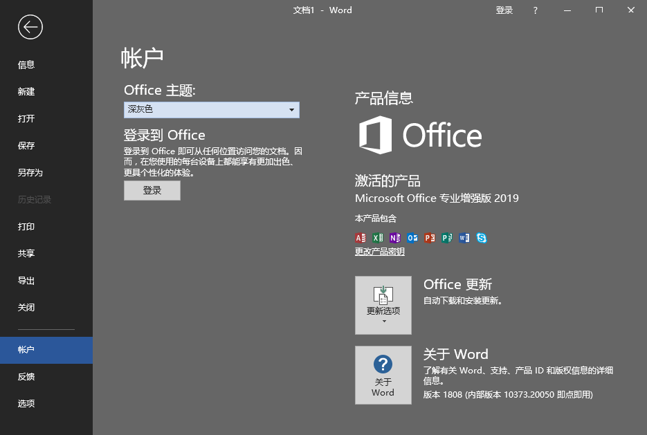 微软Office 2019 25年8月授权版-共项网